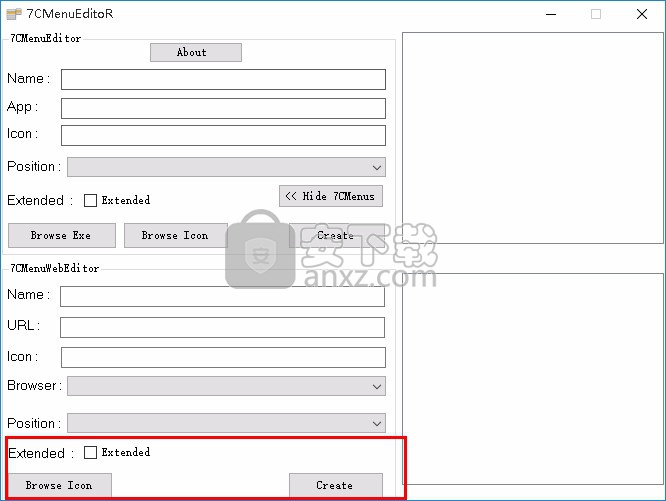 7CMenuEditor(自定义右键菜单工具)