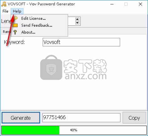 Vov Password Generator(密码生成器)