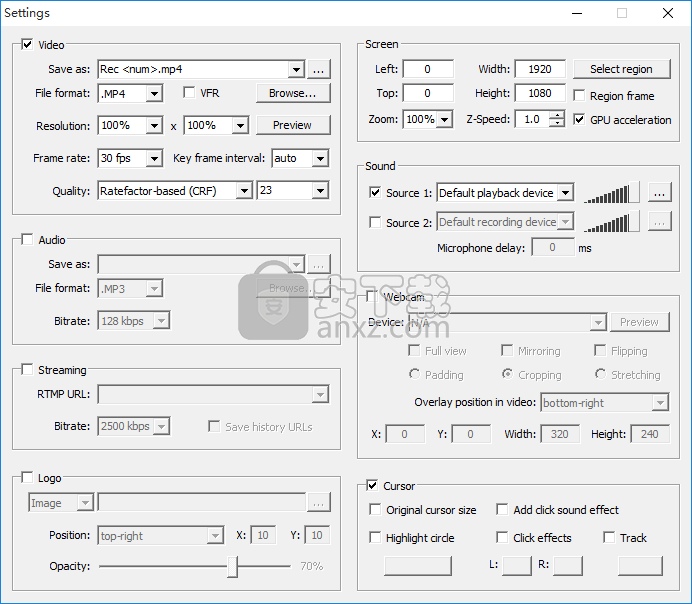 Screen Recorder SDK(ZD软屏录像机SDK)