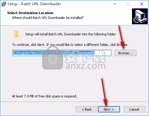 Batch URL Downloader 4.4 free instals
