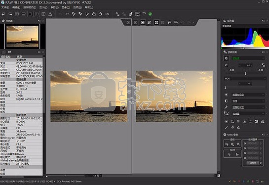 RAW FILE CONVERTER EX(RAW处理工具)