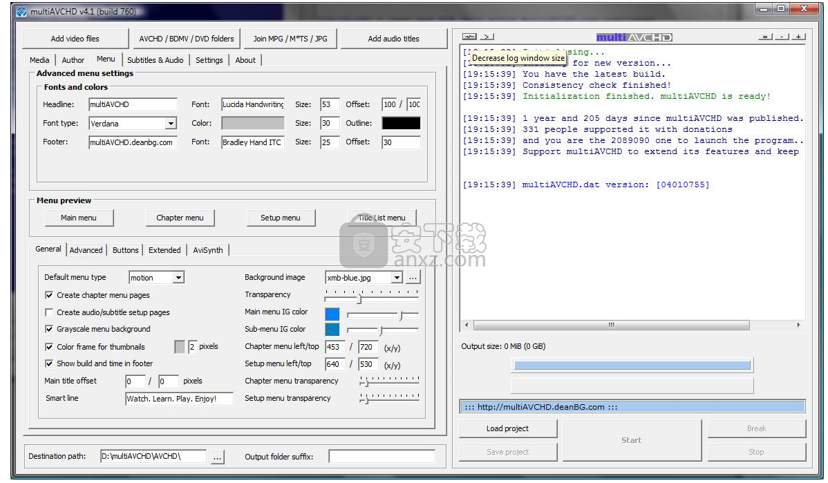 multiAVCHD(高清视频封装软件)