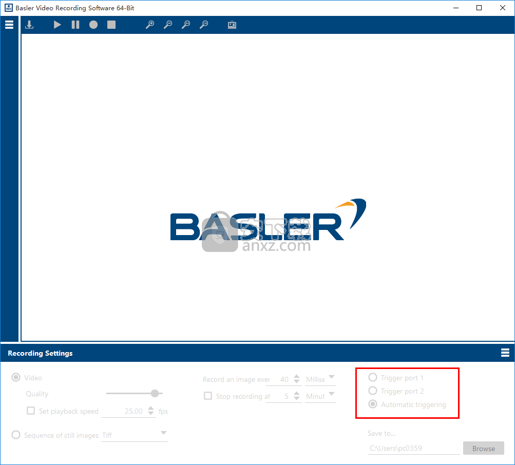  Basler Video Recording Software