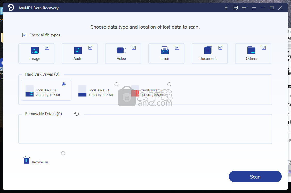 AnyMP4 Data Recovery