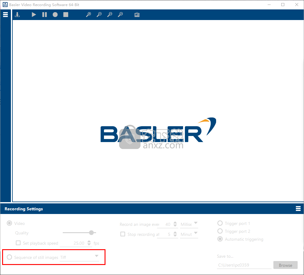  Basler Video Recording Software