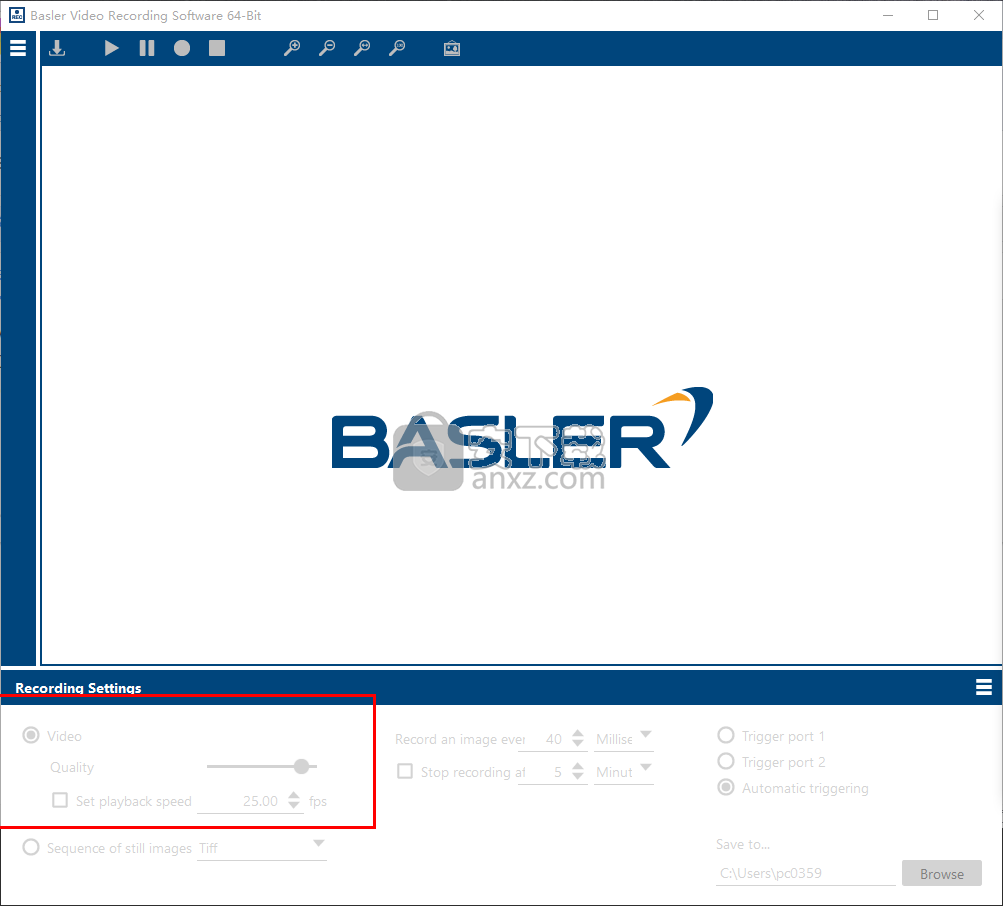  Basler Video Recording Software