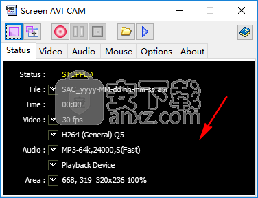 screen avi cam(avi录屏软件)