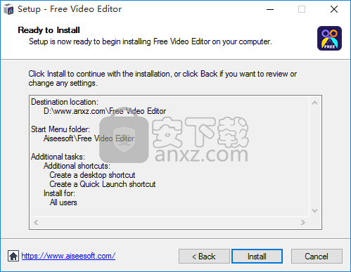 Aiseesoft Free Video Editor