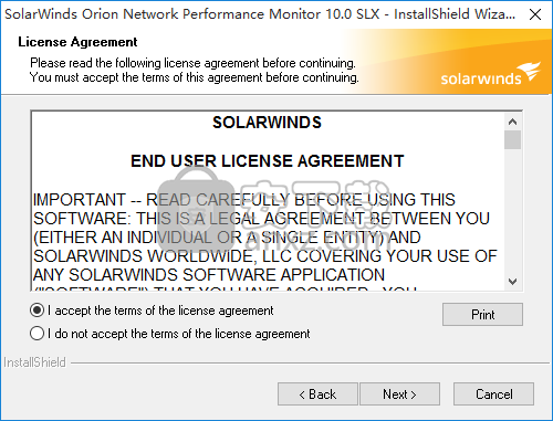 SolarWinds OrionNPM