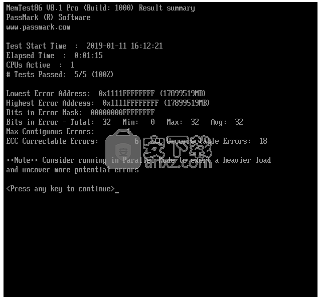 memtest86(内存测试软件)