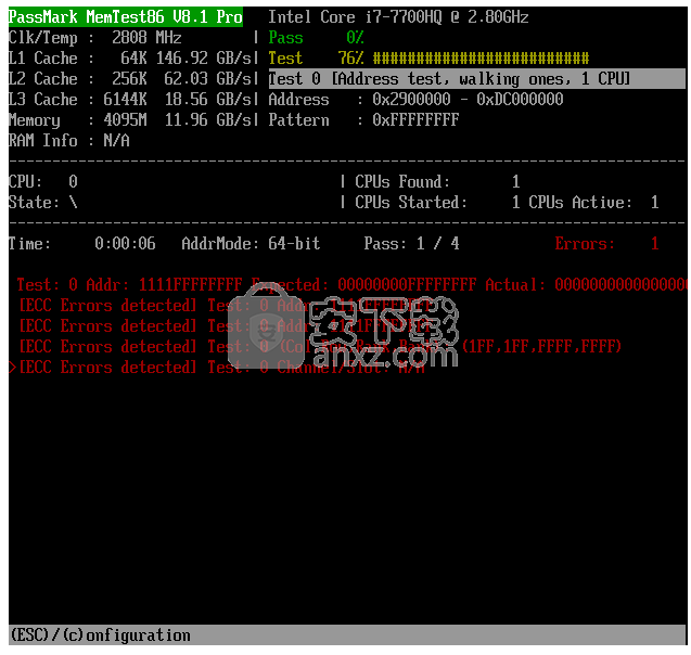 memtest86(内存测试软件)