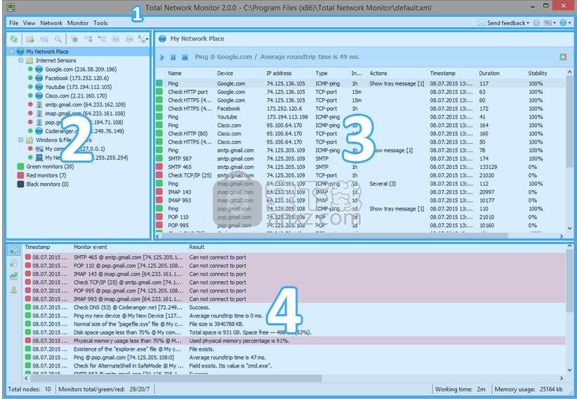 Total Network Monitor(网络监控软件)