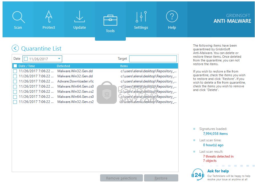 GridinSoft Anti-Malware(防恶意软件)