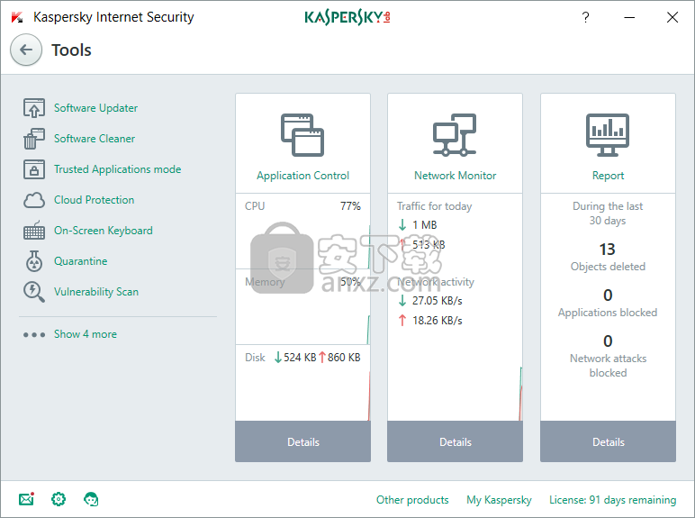 Kaspersky Internet Security 2018(卡巴斯基免费版)