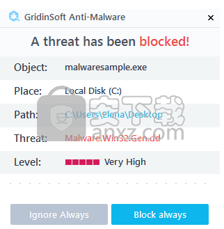 GridinSoft Anti-Malware(防恶意软件)