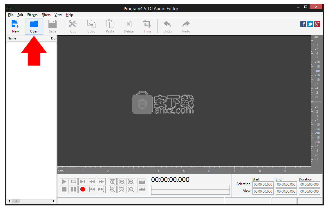 Program4Pc DJ Audio Editor(DJ 音频编辑器)