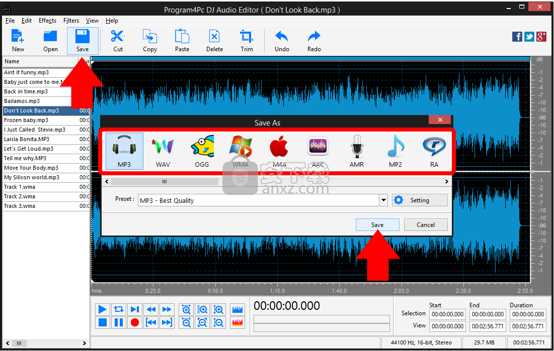 Program4Pc DJ Audio Editor(DJ 音频编辑器)