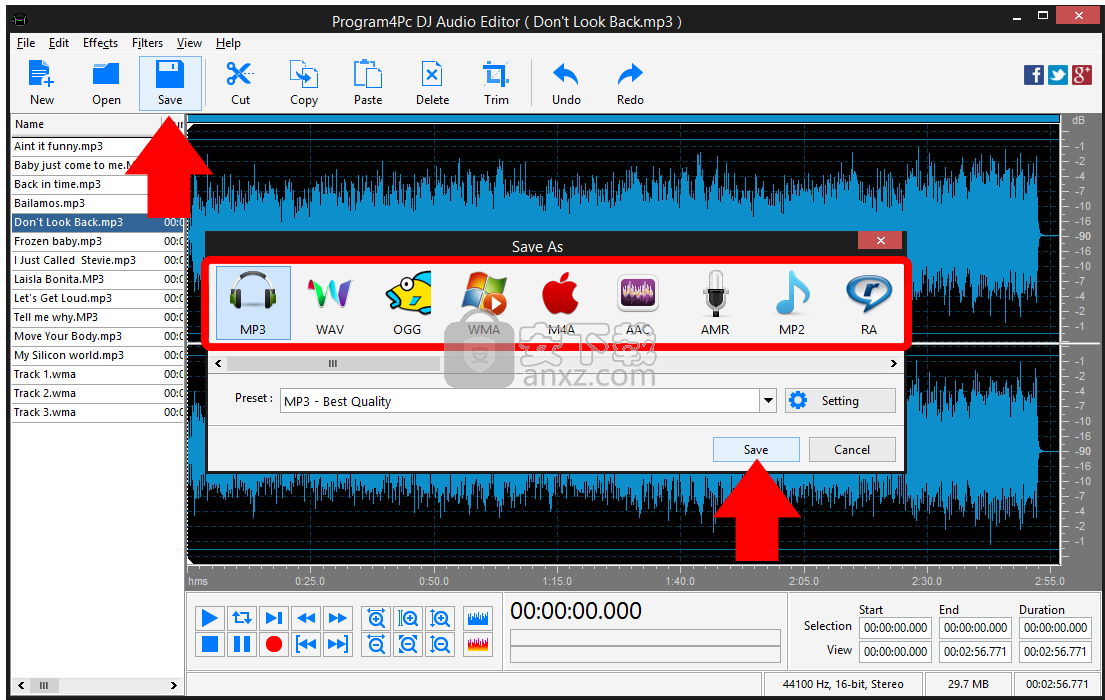 Program4Pc DJ Audio Editor(DJ 音频编辑器)