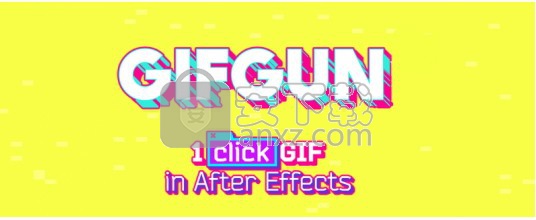 GifGun for Adobe After Effects(AE输出GIF动图脚本插件)