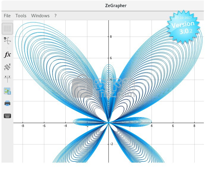 Zegrapher绿色版 数学函数绘图软件下载v3 0 2 绿色版 安下载