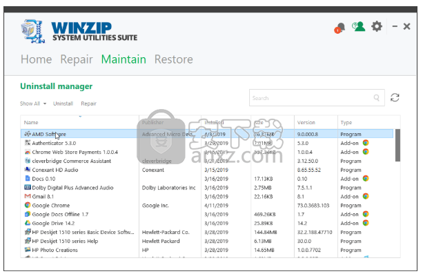 WinZip System Utilities Suite(系统优化工具)