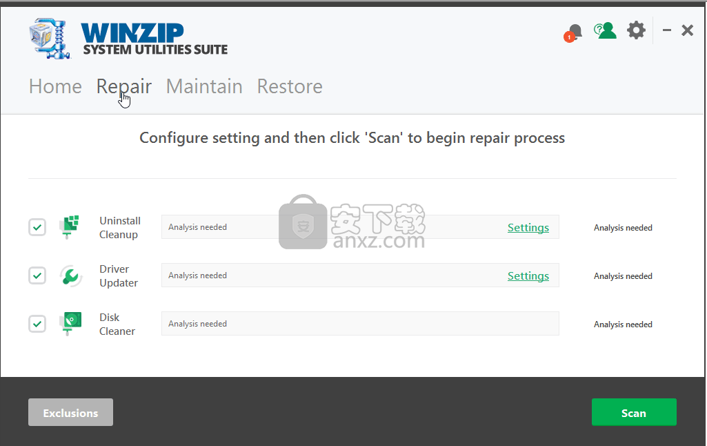 WinZip System Utilities Suite(系统优化工具)