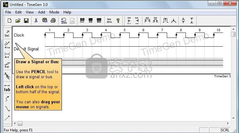 TimeGen(时序图绘画软件)