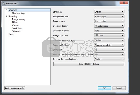 Helicon Remote(电脑控制相机软件)