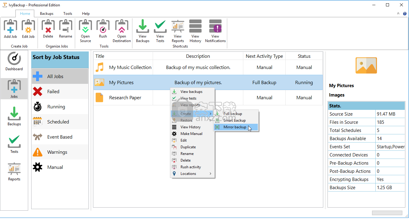 IvyBackup(轻量级备份还原工具)