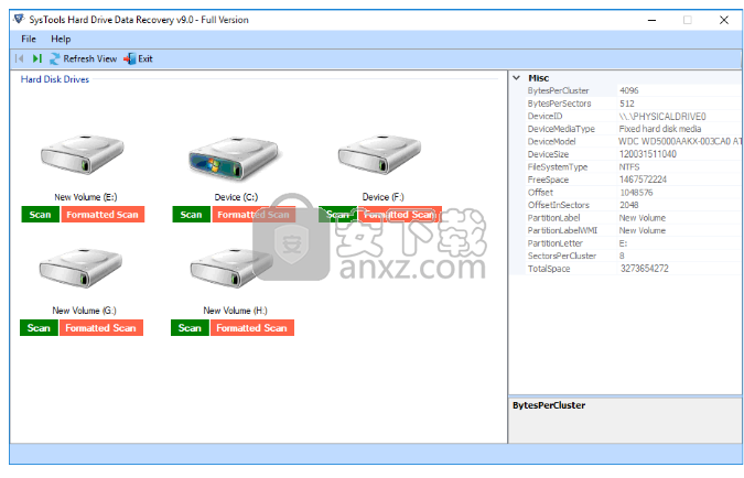 SysTools Hard Drive Data Recovery(数据恢复软件)