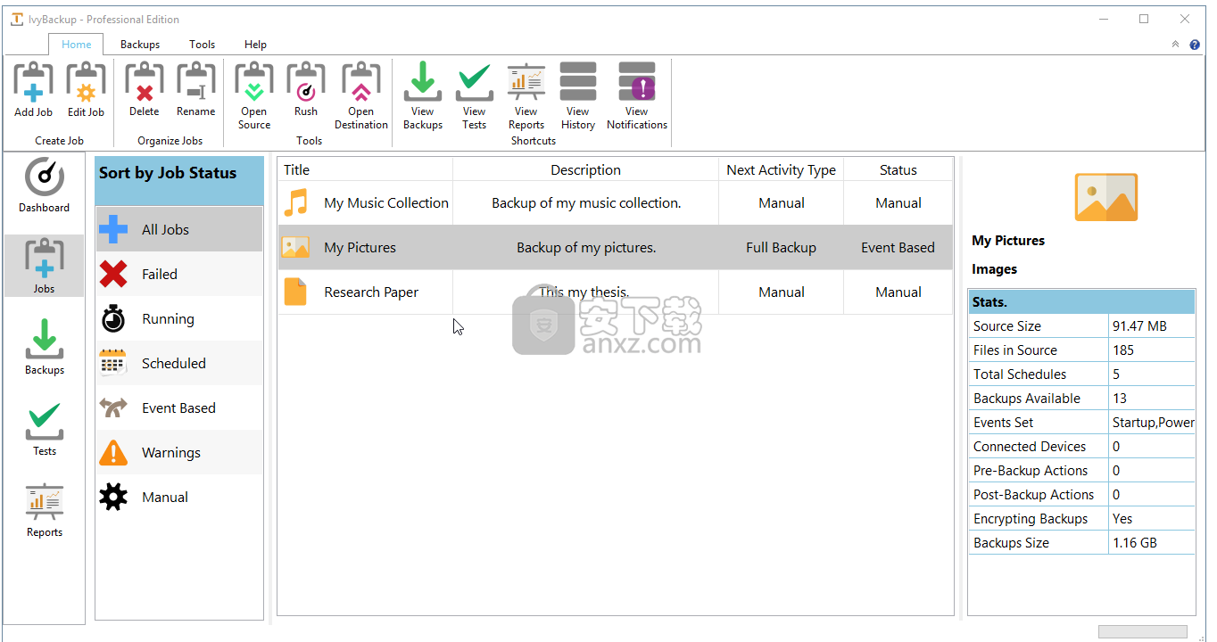 IvyBackup(轻量级备份还原工具)