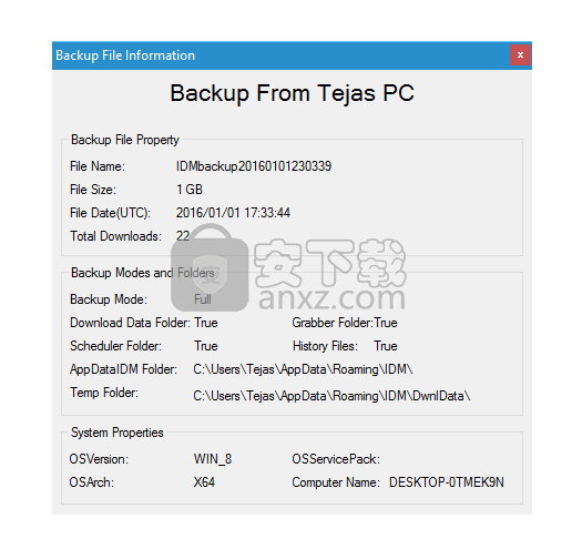 IDM Backup Manager(IDM备份管理器)