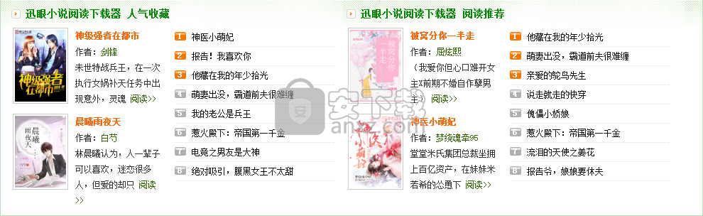迅眼小说阅读下载器