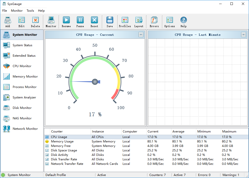 instal the new version for windows SysGauge Ultimate + Server 9.9.18