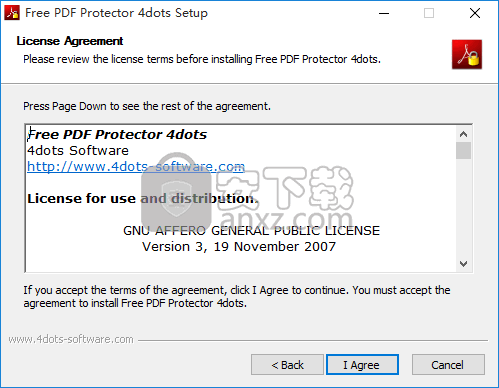 Free PDF Protector 4dots