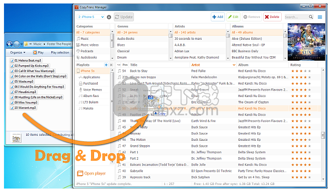 CopyTrans Manager(IOS媒体文件管理软件)