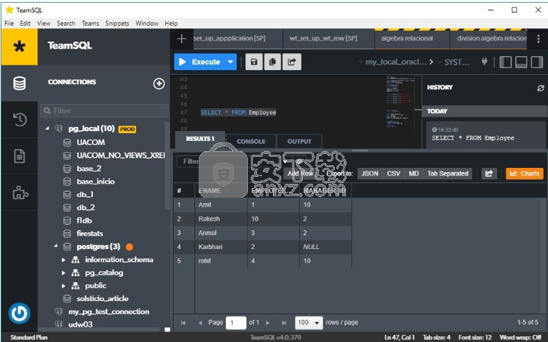 TeamSQL(云存储SQL管理工具)