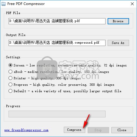 Free PDF Compressor(PDF压缩软件)