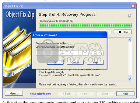 Object Fix Zip(zip压缩包修复软件)