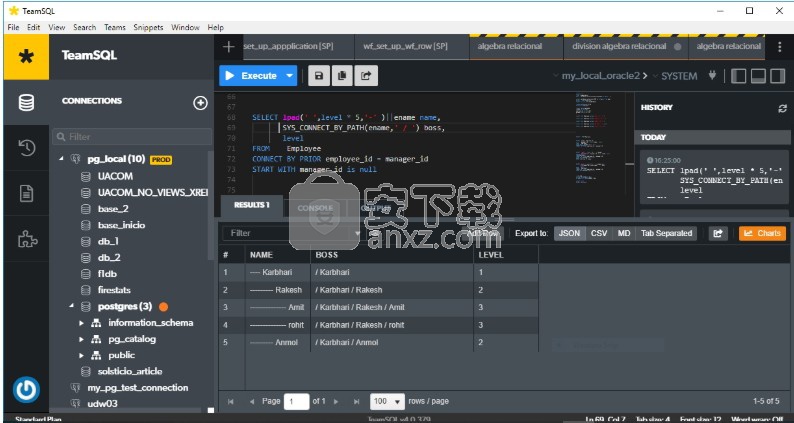 TeamSQL(云存储SQL管理工具)