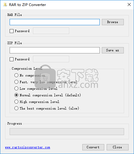 RAR to ZIP Converter(rar转zip转换器)