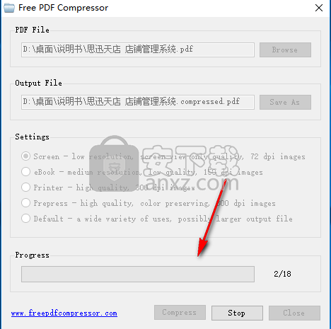 Free PDF Compressor(PDF压缩软件)