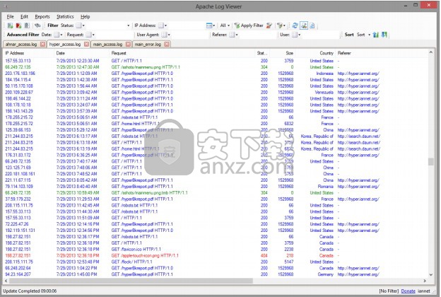 Apache Logs Viewer(apache日志分析工具)