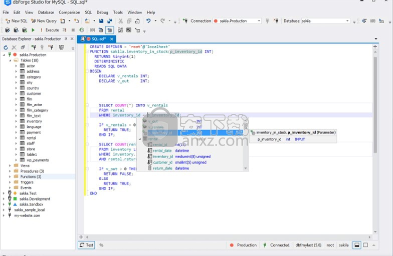 dbForge Studio for MySQL Enterprise 8