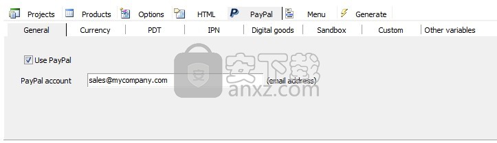 PayPal Shop Maker(在线商店建设软件)