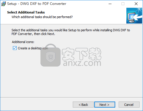 DWG DXF to PDF Converter