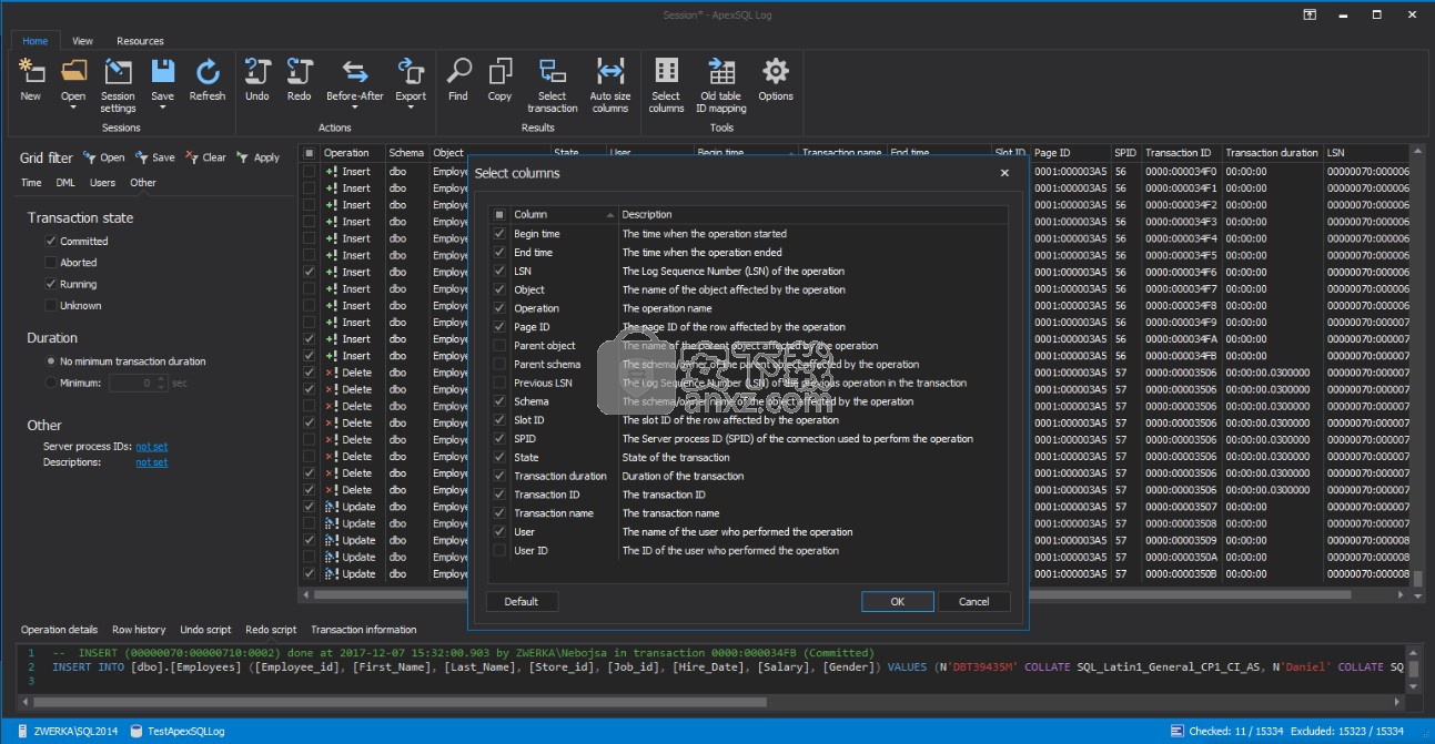 ApexSQL Log(SQL误操作恢复工具)
