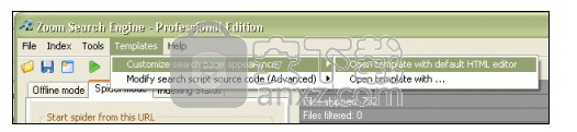 Zoom Search Engine Indexer(网站套件开发工具)