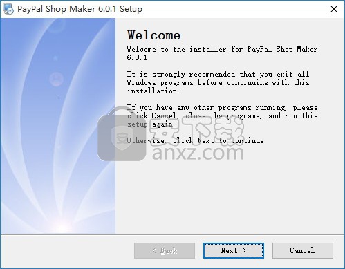 PayPal Shop Maker(在线商店建设软件)