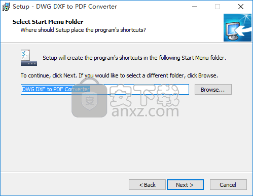 DWG DXF to PDF Converter